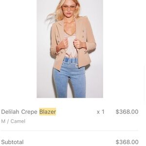 Generation Love Camel Blazer